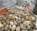 阿勒泰地区阿勒泰市变压器鹅卵石米黄色鹅卵石质优图片