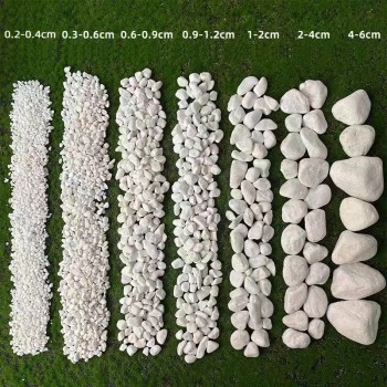 泉州洛江区5-8厘米变压器鹅卵石米黄色鹅卵石图片大全