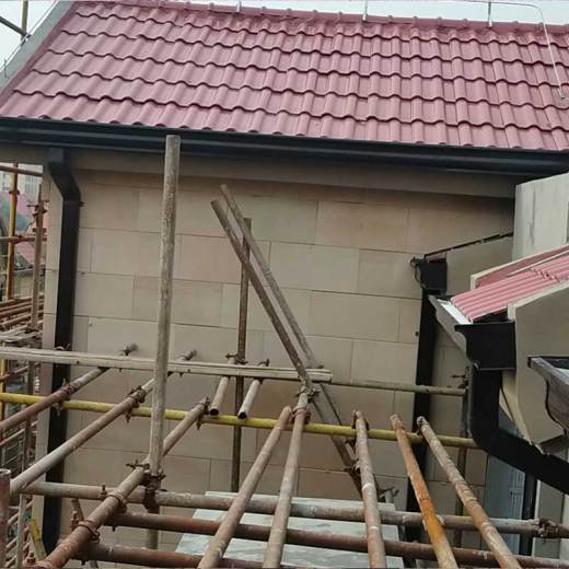 蚌埠市屋面铝合金雨水管方形彩铝排水管厂家批发