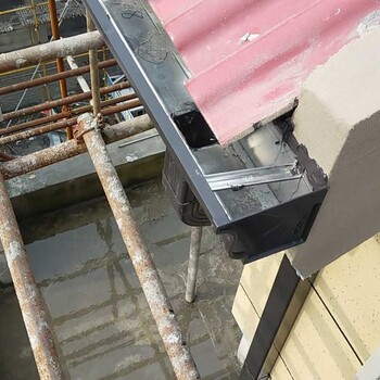 荊州市廠房鋁合金雨水管金屬檐槽廠家批發(fā)