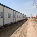 齊齊哈爾工地宿舍彩鋼房搭建克山巖棉活動房