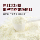 新疆駱駝奶粉原料供應(yīng)新地標(biāo)配方駝乳粉廠家駝奶原料大包粉批發(fā)