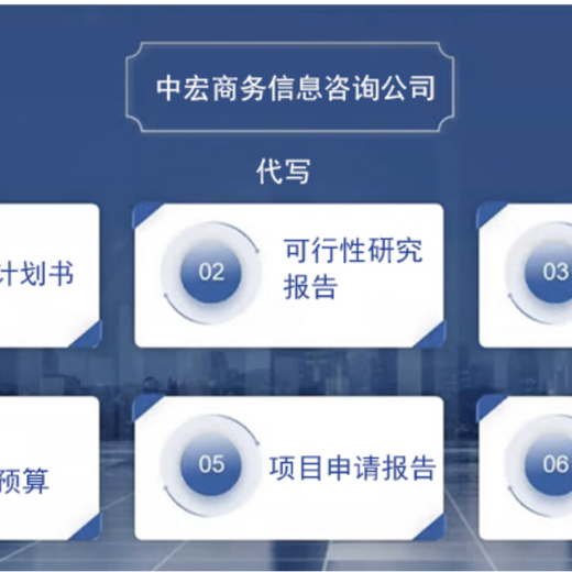 蚌埠代写可行性研究报告全方案制作