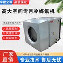 宇捷高大空間制熱機(jī)組6700風(fēng)量運(yùn)行平穩(wěn)吊頂式電加熱冷暖機(jī)組