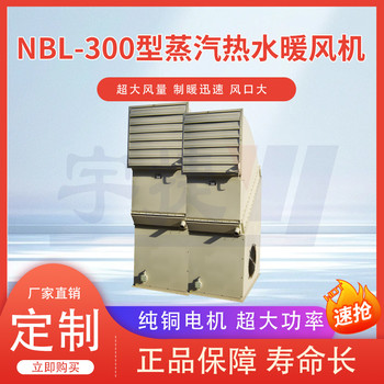 NBL-200工业离心式暖风机蒸汽热水采暖纯铜电机19700大风量