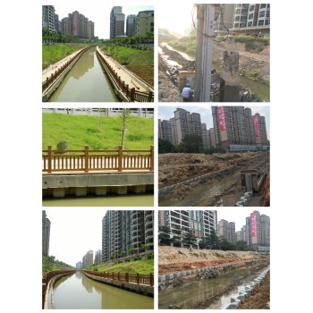 惠州市600板桩生态板桩预制件