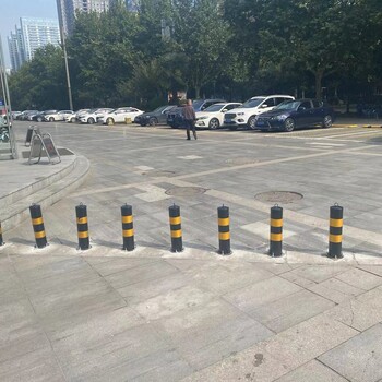 咸陽防撞柱道口路樁加油站活口路樁鋼管防撞警示柱現貨