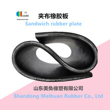 耐砸抗撕裂夾布橡膠板機(jī)械減震橡膠墊可鋪設(shè)地面圖片