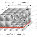 海淀生活供水組合式水箱不銹鋼水箱供應