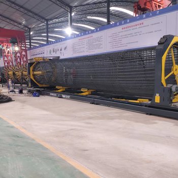 YGT-2200數(shù)控鋼筋籠滾焊機更具便利性鋼筋自動成型機
