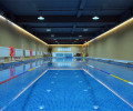 室内钢结构半标恒温技能泳池训练池