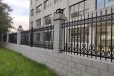 汉中锌钢护栏小区学校庭院铁艺围墙护栏生产厂家