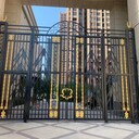 西安小區(qū)大門鐵藝大門鐵門大門庭院鐵大門廠家定制