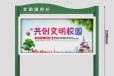 陕西铜川学校宣传栏公示栏阅报栏厂家