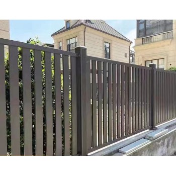 陕西西安铝合金护栏定制别墅庭院铝艺围墙栏杆阳台防护栏