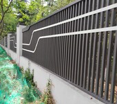 寶雞鋅鋼圍墻護欄鐵藝柵欄院墻小區工廠庭院欄桿學校戶外圍欄