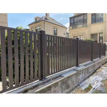 西安铝艺围墙栏杆庭院花园铝合金阳台防护栏小区护栏批发