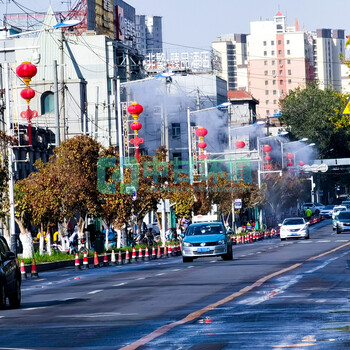 除塵霧森系統(tǒng)：成都揚(yáng)塵治理，智能噴霧降塵