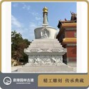 藏傳吉祥八塔石雕釋迦舍利塔石雕唐卡石雕佛塔造塔20年