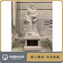 古代名醫(yī)華佗石雕中醫(yī)名人雕像歷史名人雕像