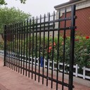 浙江金華市鋅鋼護(hù)欄圍墻、定制黑色鐵藝圍欄工廠學(xué)校小區(qū)別墅欄桿