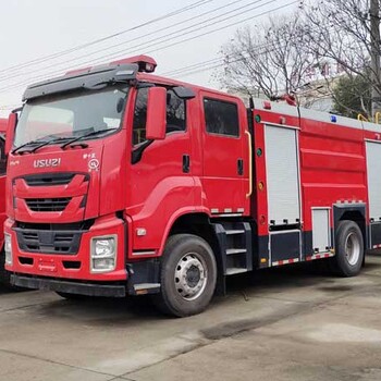慶鈴五十鈴3.5噸水罐消防車價(jià)格_全國(guó)質(zhì)保
