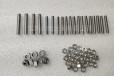 M8钼螺丝钼螺栓、配套M8钼螺母、钼垫片