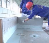 多彩橡胶外露型防水涂料适用于彩钢瓦屋顶防水翻新