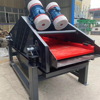 濕砂子電動(dòng)篩大型直線篩振動(dòng)脫水篩廠家