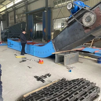 污泥刮板機(jī)水平板鏈?zhǔn)捷斔蜋C(jī)刮板輸送污泥機(jī)