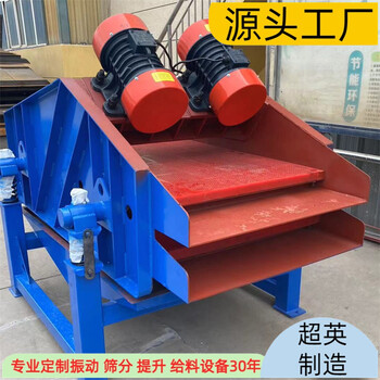 直線振動篩細沙脫水篩廠家細砂回收機實拍