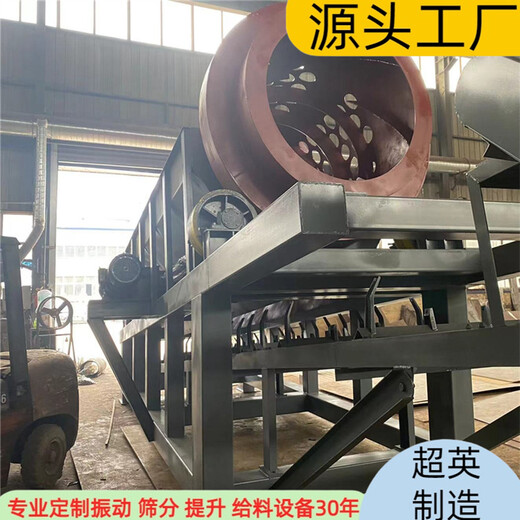 金昌滾筒篩廠家-定制六角形圓形篩沙機-使用壽命較長