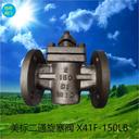 美標(biāo)鑄鋼手動(dòng)法蘭直通式旋塞閥X41F-150LB