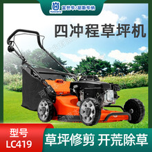 富世華割草機(jī)LC419手推汽油草坪機(jī)割草機(jī)高爾夫草坪修剪機(jī)除草機(jī)圖片