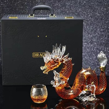 河間華企十二生肖酒具包裝白酒瓶手工吹制玻璃酒瓶廠家