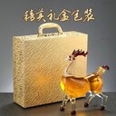河間華企高硼硅玻璃酒瓶動物異形玻璃酒瓶工藝酒瓶吹制酒瓶