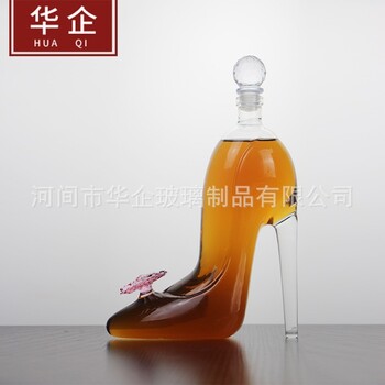 河間華企手工藝吹制玻璃泡酒瓶高硼硅玻璃酒具定制玻璃工藝瓶廠