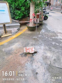 地下暗水管道漏水探测，给水管漏水维修方案，消防水管检测定位