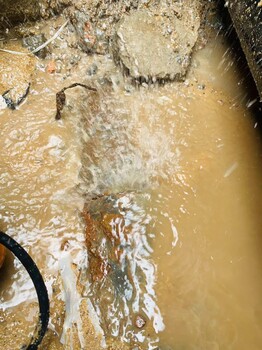 深圳水管道滲水探測地下PE管道漏水檢測消防地栓管道破損測漏
