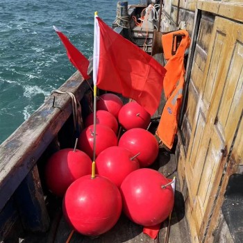 供应中空异性浮体海洋湖泊浮箱彩色塑料浮球