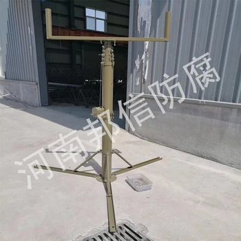 30米電動(dòng)便攜避雷針，移動(dòng)天線升降桿，變電站防雷接閃器伸縮桿