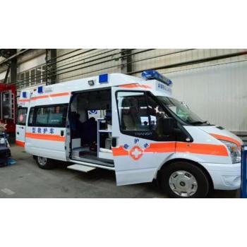 金华长途救护车租赁电话-120病人转运车-24小时服务热线