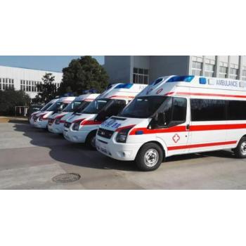 上海救护车出租转运-危重患者转院-团队护送