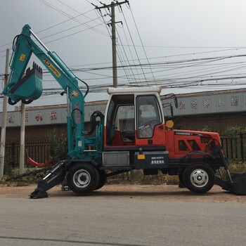 黑龍江輪胎小型農用挖掘機廠家