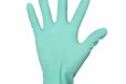 绿色丁腈手套一次性手套无粉加厚防滑食品级手套