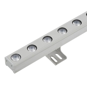 室外樓體幕墻輪廓燈外控dmx512線條燈明可諾戶外全彩洗墻燈