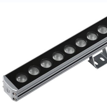 戶外全彩dmx512輪廓洗墻燈明可諾樓體聯(lián)動(dòng)線條燈外控七彩硬燈條