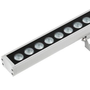 公寓戶外樓體輪廓燈全彩dmx512線條燈明可諾外控洗墻燈