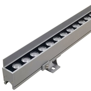 明可諾外控全彩dmx512洗墻燈戶外樓體招牌七彩輪廓線條燈