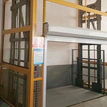 液壓升降平臺(tái)大噸位樓層貨物舉升機(jī)廠房定制液壓升降貨梯
